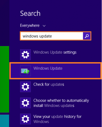 Windows-8-updates-Metro-search-Windows-update-Solvusoft