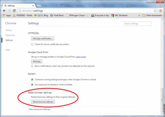reset-chrome